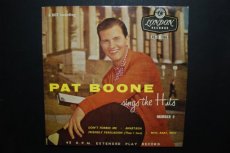 45B849 BOONE, PAT - SINGS THE HITS, NUMBER 2