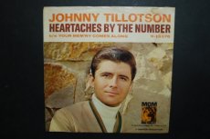 45T318 TILLOTSON, JOHNNY - HEARTACHES BY THE NUMBER