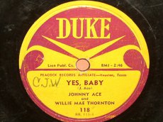 ACE, JOHNNY - YES, BABY