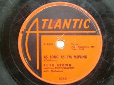 78B213 BROWN, RUTH - AS LONG AS I'M MOVING