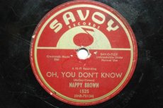 BROWN, NAPPY - OH, YOU DONT KNOW
