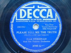 FITZGERALD, ELLA - PLEASE TELL ME THE TRUTH