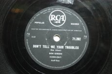 GIBSON, DON - DON'T TELL ME YOUR TROUBLES