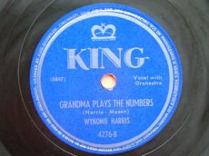 HARRIS, WYNONIE - GRANDMA PLAYS THE NUMBERS