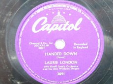 LONDON, LAURIE - HANDED DOWN