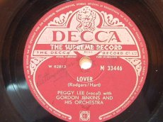 LEE, PEGGY - LOVER