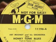 78M079 MOONEY, ART - HONKY TONK BLUES