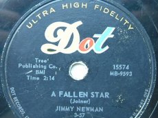 78N008 NEWMAN, JIMMY - A FALLEN STAR
