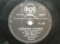 78P287 PRESLEY, ELVIS - LONESOME COWBOY