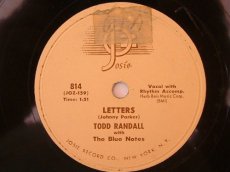 RANDALL, TODD - LETTERS