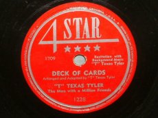 TYLER, 'T' TEXAS - DECK OF CARDS