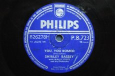 BASSEY, SHIRLEY - YOU, YOU ROMEO